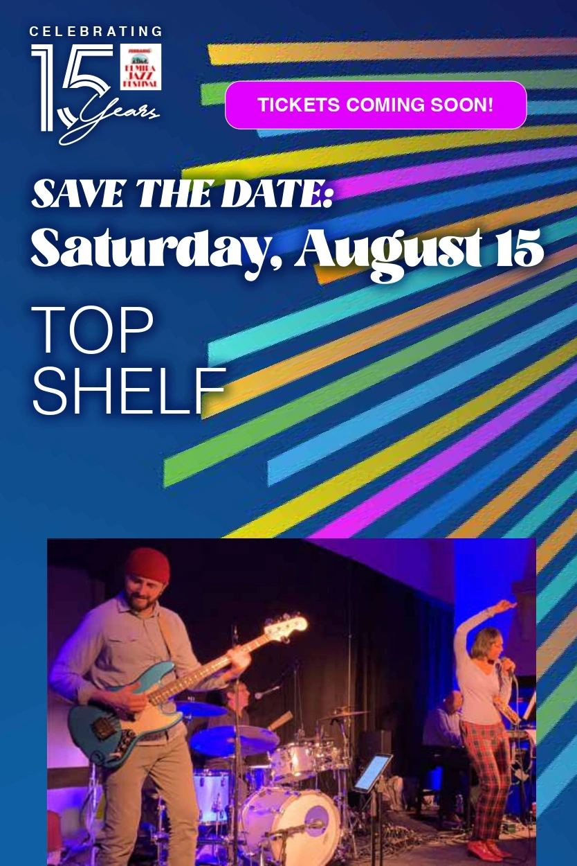 Save the Date: Saturday August 15 | Top Shelf Banner