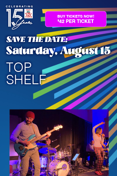Save the Date: Saturday August 15 | Top Shelf Banner