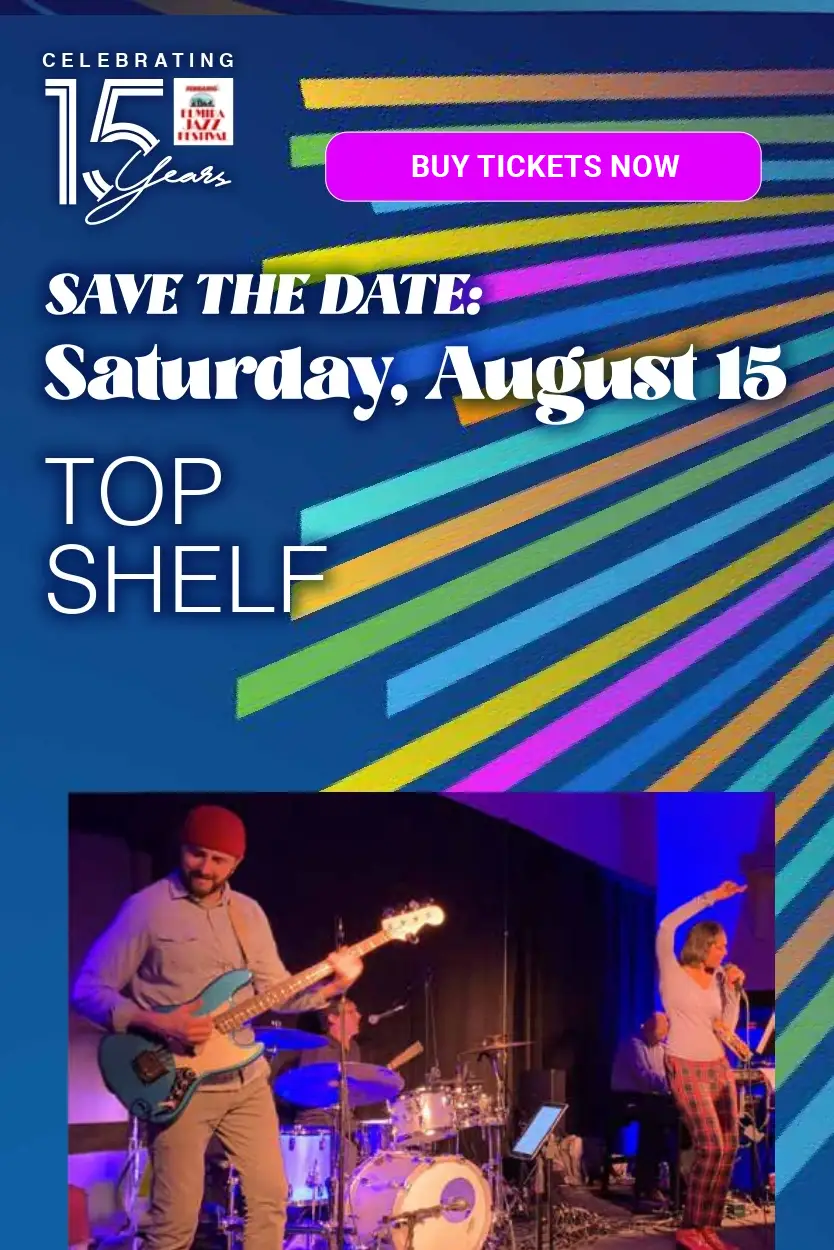 Save the Date: Saturday August 15 | Top Shelf Banner